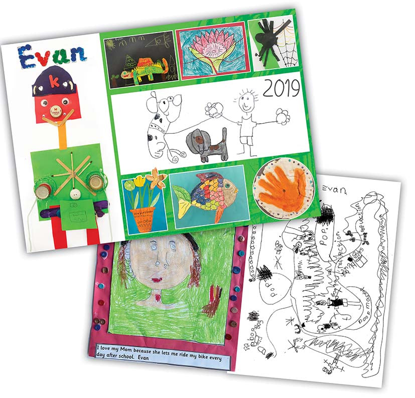 Children's art book - Soft Cover 24 pages